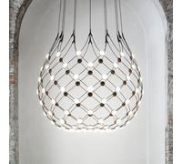 Lámpara colgante Luceplan Mesh Wireless, Ø 100 cm, 3 m, Bluetooth