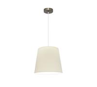 Abrila Maldívas Cuero / Beige - Colgante Clásico 1Xe27 35 Cm