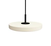 Lámpara Colgante Micro Asteria con Regulador de Intensidad, Blanco Perla y Parte Superior Negro