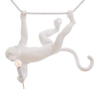 Lámpara colgante MONKEY SWING 59 cm, blanco, Seletti