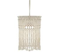 Lámpara colgante Mykonos (9 W, Ø x Al: 30 x 40 cm, Blanco)