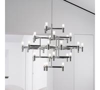 Lámpara colgante Nemo Crown Major de 30 luces, aluminio