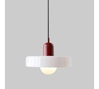 Lámpara colgante nórdica Iluminación colgante de vidrio Accesorio de techo Lámpara de techo pequeña y redonda Luces suspendidas individuales modernas para comedor Cocina Isla Café Bar Star of Light