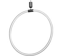 Lámpara colgante OSRAM Decor Aura, color verde, fabricada en policarbonato curvado, con tecnología LED y diseño tipo filamento, 18 W, 2000 lúmenes, 3000 K, 830 (blanco cálido), regulable mediante un s