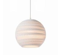 Lámpara Colgante Pequeño Blanco con Moon y 10 de Scraplight