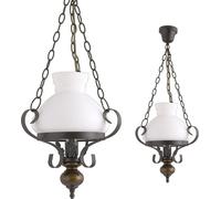 Rabalux Petronel lámpara colgante 1x60 W negro 7076