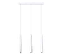 Lámpara colgante PRYSM 3L blanca