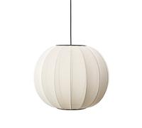 Lámpara Colgante Redondo Blanco con Blanco Perla Ø45