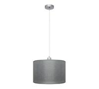 Abrila Axel Plata - Colgante Moderno 1Xe27 30 Cm
