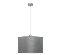 Abrila Axel Plata - Colgante Moderno 1Xe27 40 Cm