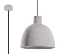 Sollux Lighting Lámpara colgante Damaso SL.0281 1x60 W Gris ceniza
