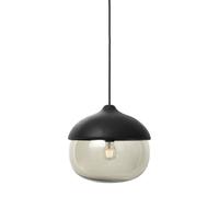 Lámpara Colgante Terho Grande de Madera de Tilo Negro