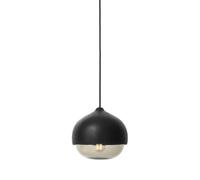 Lámpara Colgante Terho Mediano de Madera de Tilo Negro