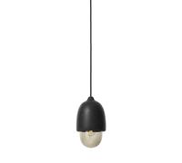 Lámpara Colgante Terho Pequeño de Madera de Negro Negro