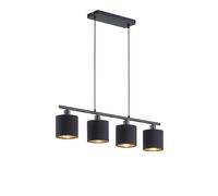 Trio-Leuchten Lámpara colgante R30334079 Color negro mate