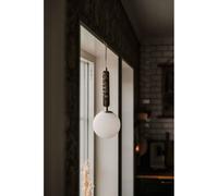Lámpara colgante Torrano de Globen Lighting, marrón, Ø 15 cm