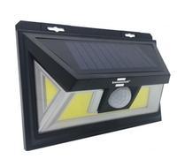 Lámpara con panel solar Brennenstuhl 1171830-sensor de movimiento PIR-negro