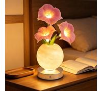 Lámpara creativa de planeta de gloria de la mañana, romántica luz nocturna con brillo cálido para dormitorios y dormitorios, lámpara de mesa decorativa única para regalar