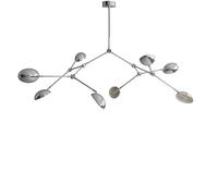 101 Copenhagen Lámpara de araña Drop Chandelier Chrome