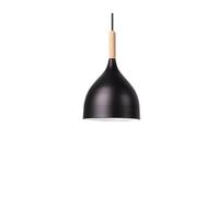 Lámpara de araña de estilo industrial moderno, pantalla de lámpara colgante de metal personalizada, lámpara colgante de un solo cabezal con base E27, accesorios de iluminación para decoración de dormi