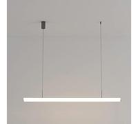 Lámpara de araña Decorativa de Estilo Boutique con focos, lámpara Colgante Ajustable en Altura de Color Negro, luminaria Colgante Lineal LED para Comedor, Sala de Estar e Isla de Cocina.