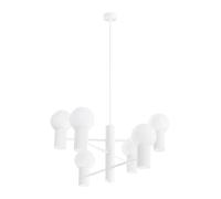 Sollux Lighting Halo lámpara colgante 6x8 W blanco SL.1829