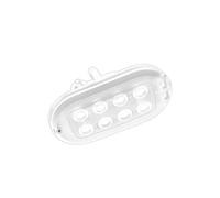 Lámpara de canal, ovalada, LED Basic, 3,40 W, 370 lm, 4000 K, Ra>80, IK10, IP44, clase energética A, clase de protección II, ángulo de haz de 120 °