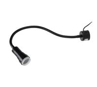 Lámpara de Cuello de Cisne 110-220V Luz de Trabajo LED Impermeable Magnética 5W para Torno (Enchufe de la UE)