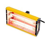 Lámpara de curado de pintura Lámpara de curado pintura infrarroja 2000W for secado Secador caliente Calentador calentamiento Luz onda corta Rociador Papelera para cabina de pintura y taller de garaje