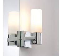 Lámpara de espejo LED Gemini de Paulmann, cromada, juego de 2 unidades,