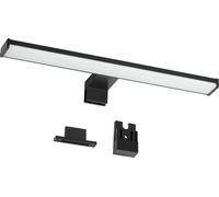 Lámpara de espejo LED Oktaplex 3 en 1, 230V, luz de maquillaje blanco cálido, 3000K, lámpara de clip, IP44, color