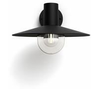 Philips Aplique de exterior myGarden Skua - E27 42 W, aluminio negro, para jardines y patios