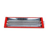 Lámpara de horno for sala pintura en aerosol, línea fibra carbono infrarrojo lejano, lámpara eléctrica alta temperatura, tubo, for Solidificador de recubrimiento(B)