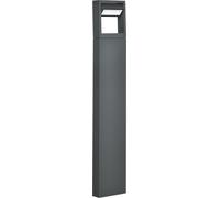 Lámpara de jardín Fortuna Lai, luz de camino, lámpara de jardín con luz LED de color blanco cálido, farola con ángulo de inclinación ajustable, IP65 resistente al agua, aluminio, para exteriores, colo