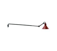 Lámpara de Lámpara de Pared N213 en Negro Mate y Rojo Mate