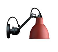 Lámpara de Lámpara de Pared N304 en Negro Mate y Rojo Mate con Encendido y Apagado