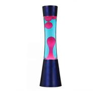 Lavalámpara Azul/Rosa Retro RINGO G9 39 cm In ombilla Licht-Erlebnisse