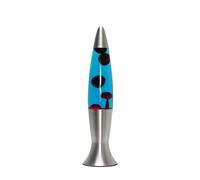 Lámpara De Lava De Mesa Magmalampe 40 CM G9 Retro Azul Rojo Con Bombilla