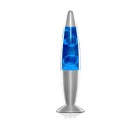 InnovaGoods Lámpara de lava relajante – R39 25W – Ideal para habitación y salón – Azul