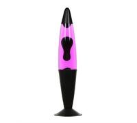 Lámpara de Lava Negro Púrpura G9 42 CM Retro Luz Fiesta Salón Tischleuchte Jenny