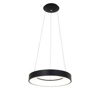 Lámpara De LED Comedor Redondo Negro Blanco Blendarm 30W Pendelleuchte Wohnlich