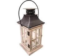 Lámpara de madera rústica de estilo vintage, con decoración central, ideal para bodas, para colgar en la pared, para fiestas, decoración del hogar, apta para interiores y exteriores