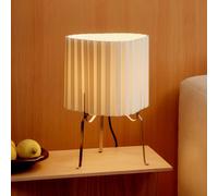 Lámpara de mesa Canelé de HAY, blanca, altura 37 cm, casquillo E14, pantalla de