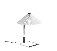 HAY Lámpara de mesa Matin table Ø30 cm White-steel