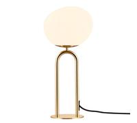 Nordlux Shapes lámpara de sobremesa 1x15 W blanco-latón 2120055035