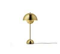 &Tradition Lámpara de mesa FlowerPot VP3 Brass-plated