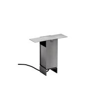 Lámpara de Mesa Giratoria de Acero Inoxidable