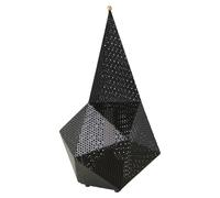 Gubi Lámpara portátil Bagdad, LED recargable, 36 cm, Negro suave semi-mate