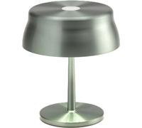Lámpara de mesa LED inteligente Zafferano Sister Light Mini, con conexión Wi-Fi, color verde, recargable y regulable en intensidad: 2200-2700-3000-4000 K, 3,2 W, altura 17 cm