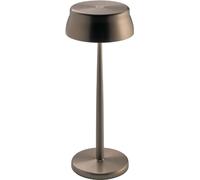Lámpara de mesa LED inteligente Zafferano Sister Light Wi-Fi, cobre, recargable y regulable - 2200-2700-3000-4000 K, 3,2 W, altura 33 cm